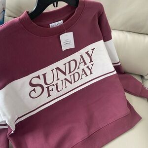 SUNDAY FUNDAY sweatshirt